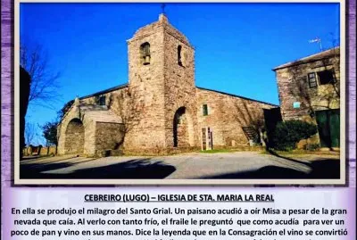 CEBREIRO (LUGO) â€“ IGLESIA DE STA. MARIA LA REAL jigsaw puzzle