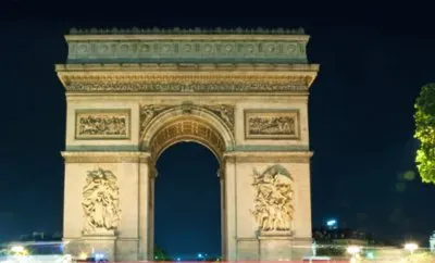 Arch Triumph inflatable bridge