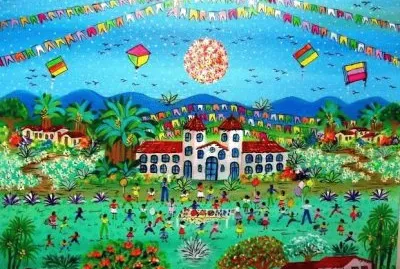 Naif Art - June Festival jigsaw puzzle