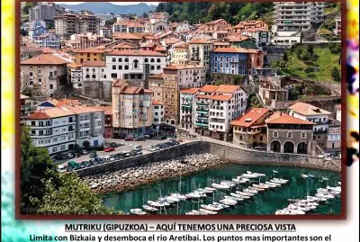 MUTRIKU (GIPUZKOA) â€“ AQUÃ TENEMOS UNA PRECIOSA VISTA jigsaw puzzle