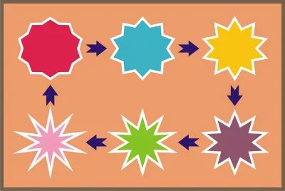 åœ–å½¢æ¼¸è®Š jigsaw puzzle