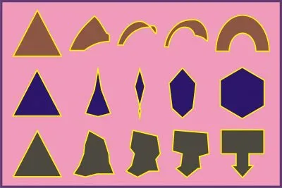 åœ–å½¢æ¼¸è®Š jigsaw puzzle