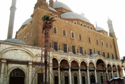 Mezquita en El Cairo, Egipto. jigsaw puzzle