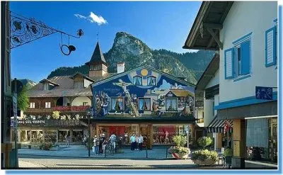 פאזל של Oberammergau-Alemania