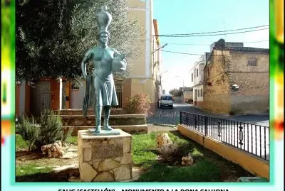 פאזל של CALIG (CASTELLÃ“N) â€“ MONUMENTO A LA DONA CALIJONA