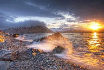 Bering seascape