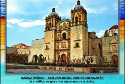 פאזל של OAXACA (MÃ‰XICO) â€“ CATEDRAL DE STO. DOMINGO DE GUZMÃN