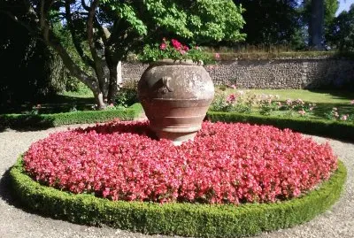 פאזל של parterre de fleurs chÃ¢teau de Beaumesnil (Eure)