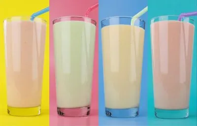 פאזל של æžœæ±ç‰›å¥¶