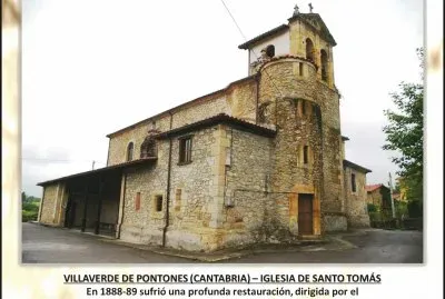 VILLAVERDE DE PONTONES (CANTABRIA) â€“ IGLESIA DE SANTO TOMÃS