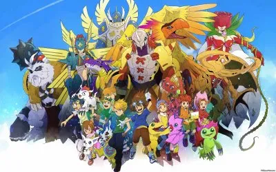 Digimon jigsaw puzzle