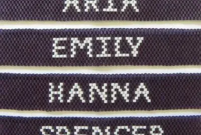 פאזל של names pretty