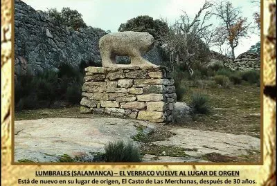 LUMBRALES (SALAMANCA) â€“ EL VERRACO VUELVE AL LUGAR DE ORGEN jigsaw puzzle