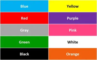 colors jigsaw puzzle