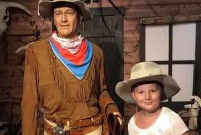 John Wayne and Greyson