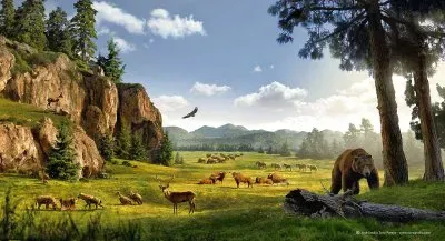 פאזל של PAISAJE DE NORTEAMERICA