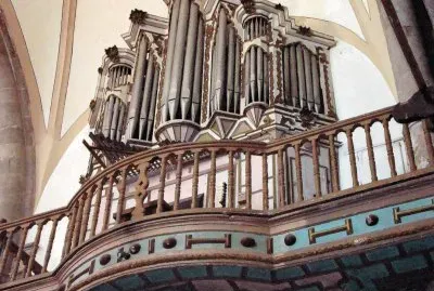 Ã“rgano de la Catedral de Guanajuato.