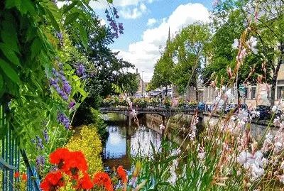 פאזל של Quimper fleuri