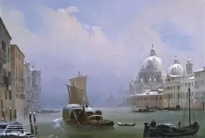 Caffi Venise enneigÃ©e