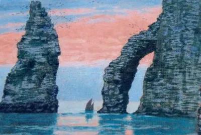 פאזל של Auburtin J-F Etretat