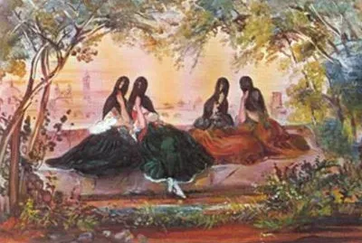 MUJERES PINTURA