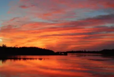 Sunrise over the Napan River NB     L