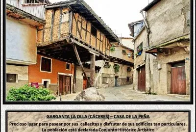 GARGANTA LA OLLA (CÃCERES) â€“ CASA DE LA PEÃ‘A