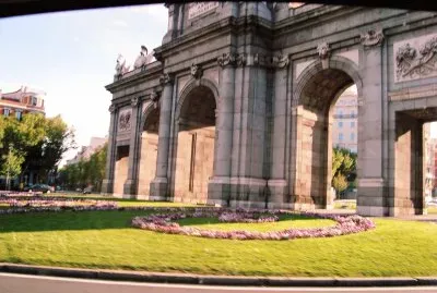 La Puerta de AlcalÃ¡, Madrid.