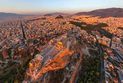 AthÃ¨nes vue d 'avion