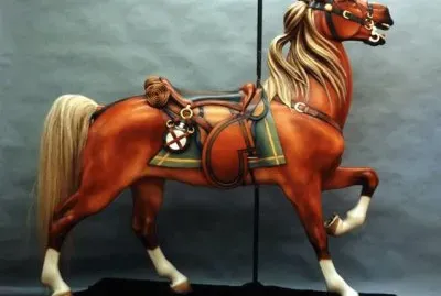 Fairground horse jigsaw puzzle