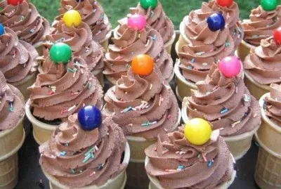 choclate butter ice cream cone jigsaw puzzle