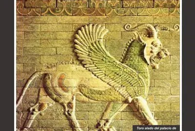 Toro alado del palacio de PersÃ©polis