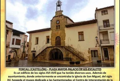 FORCALL (CASTELLÃ“N) â€“ PLAZA MAYOR-PALACIO DE LES ESCALETES