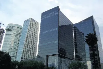 Edificios en la Ciudad de MÃ©xico.