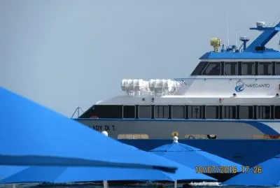 Transbordador en Isla Mujeres.