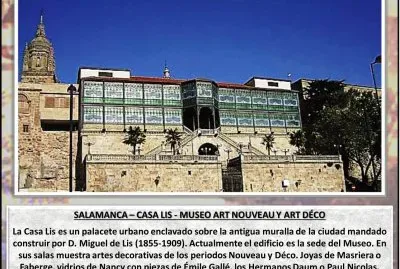 SALAMANCA â€“ CASA LIS - MUSEO ART NOUVEAU Y ART DÃ‰CO