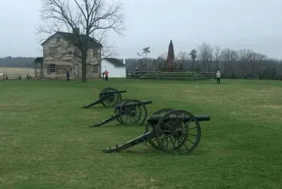 Griffin 's battery at Bull Run
