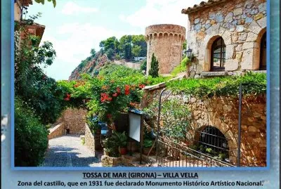 פאזל של TOSSA DE MAR (GIRONA) â€“ VILLA VELLA