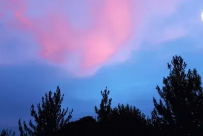 Ocaso en la Ciudad de Chihuahua.