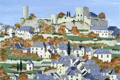 פאזל של Granick chÃ¢teau de turent