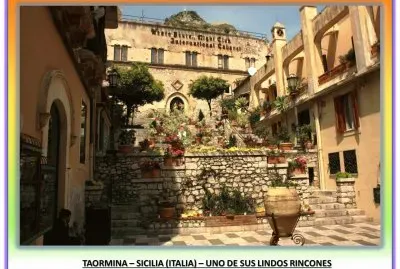 פאזל של TAORMINA â€“ SICILIA (ITALIA) â€“ UNO DE SUS LINDOS RINCONES