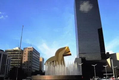 Paseo de la Reforma, Ciudad de MÃ©xico. jigsaw puzzle