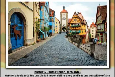 פאזל של PLÃ–NLEIN  (ROTHENBURG, ALEMANIA)