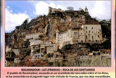 ROCAMADOUR â€“ LOT (FRANCIA) â€“ ROCA DE LOS SANTUARIOS
