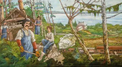 Chemainus Canada jigsaw puzzle