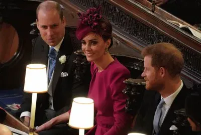 William, Kate y Harry