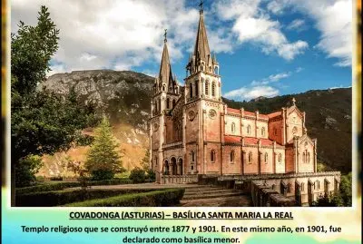 COVADONGA (ASTURIAS) â€“ BASÃLICA SANTA MARÃ­A LA REAL