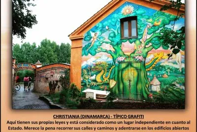 CHRISTIANIA (DINAMARCA) - TÃPICO GRAFITI