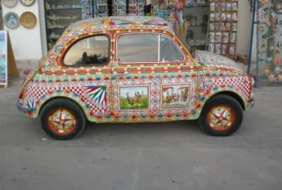 FIAT 500 siciliana jigsaw puzzle