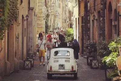 FIAT 500 bianca